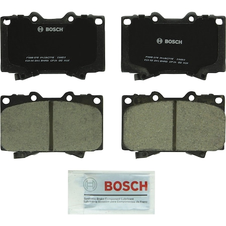 Bosch Quietcast Disc Disc Brake Pads, Bc772 BC772